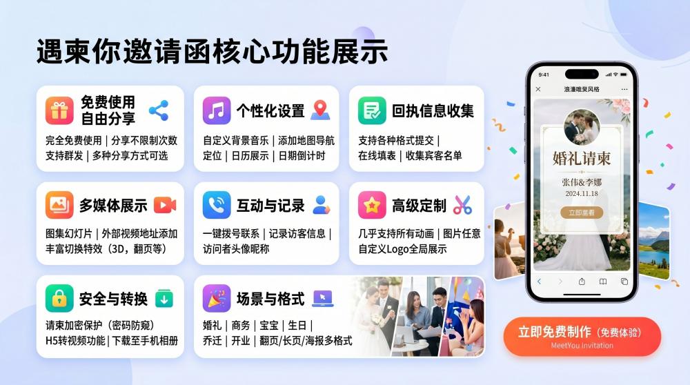 雅致出阁宴电子邀请函｜一键解锁中式温婉仪式感